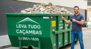 Caçamba de entulho perto de mim